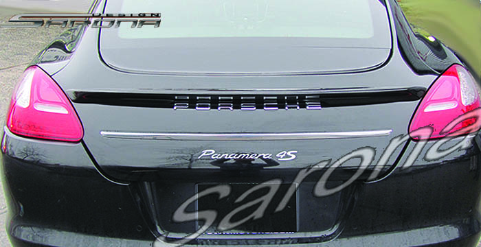 Custom Porsche Panamera  Sedan Trunk Wing (2010 - 2013) - $490.00 (Part #PR-009-TW)